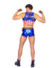 Hunky American Hero Costume 4pc