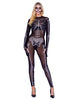 Sparkling Skeleton Costume 1pc