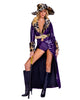 Queen Pimp Costume 4pc