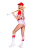 Home Base Baseball Player Costume 4pc