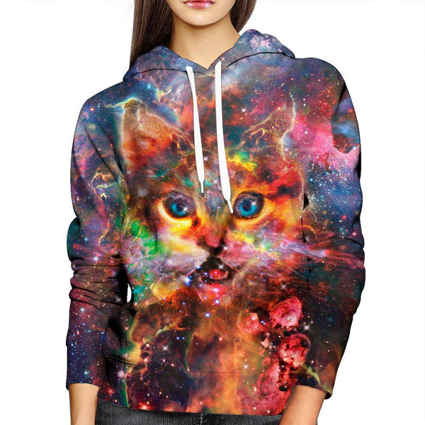 Nebula Kitty Girls' Hoodie