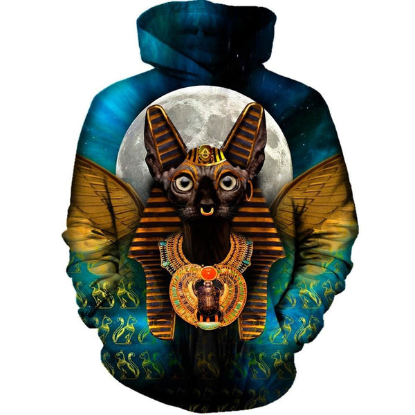 Cat Pharaoh Hoodie