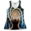 Contemplating Infinity Girls' Tank Top