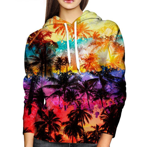 Florida Palm Trees Girls' Hoodie