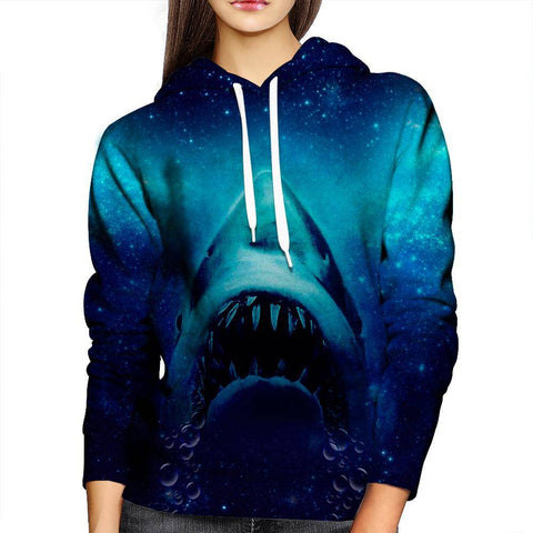 Galactic Shark Girls' Hoodie