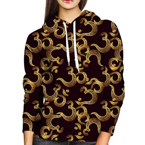 Golden OM Girls' Hoodie