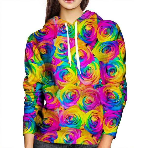 Kaleidoscope Roses Girls' Hoodie