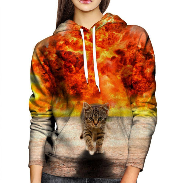 Kitty Explosion Girls' Hoodie