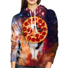 Pizza Lion Cat Girls' Hoodie