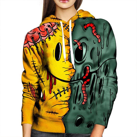 Emoji Zombie Girls' Hoodie